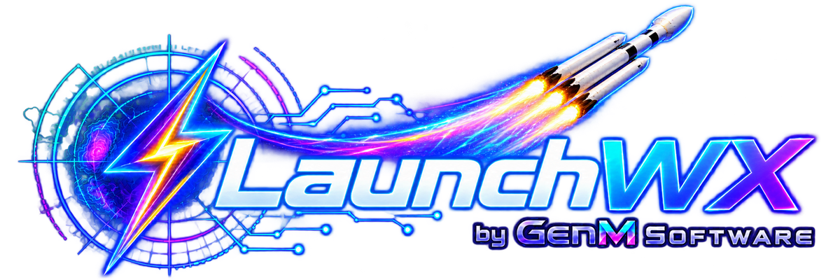 LaunchWX by GenM Software logo